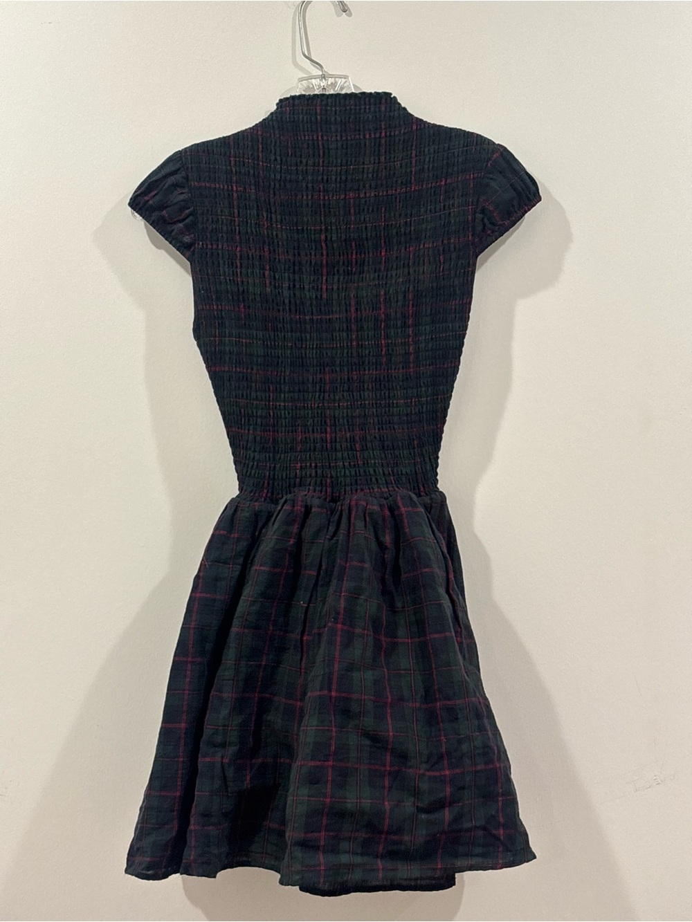 Rumored Barclay Mini Dress in Mulberry Tartan - Picture 3 of 4